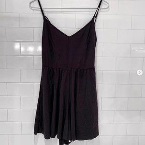 Black Tank Top Romper